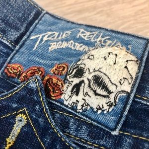 True Religion Ricky Straight Vintage Jeans